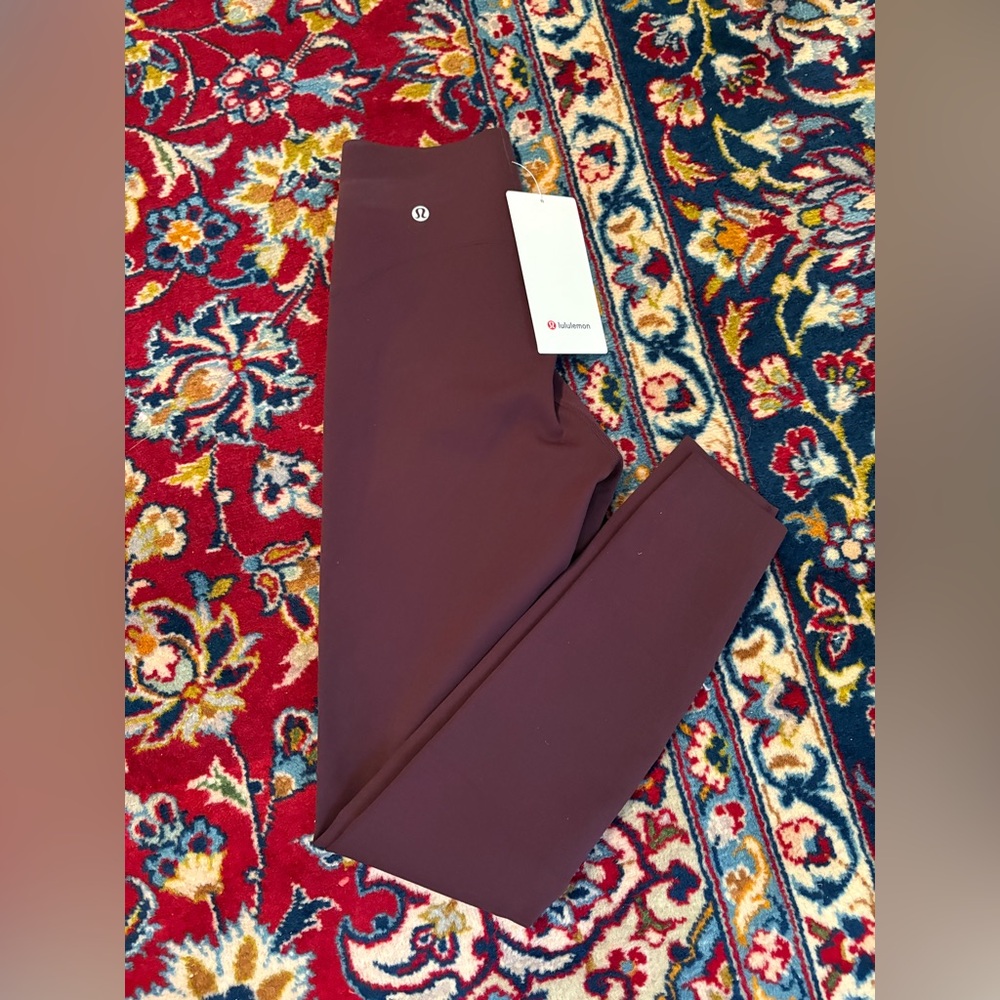 Lululemon Glow Up HR Tight 28" in Goodnight Plum